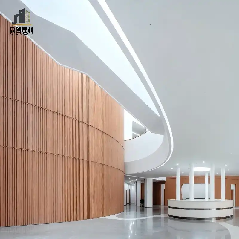 extruded aluminum wave panel